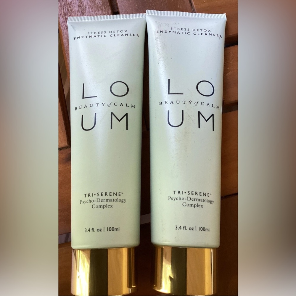 2 LOUM Be Calm Cleansing Balm Tri Serene Psycho Dermatology Complex 3.4oz 100mL